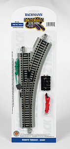 Bachmann - E-Z Track - Remote Turnout Right - HO Scale (44562) - the-pennsy-station-llc