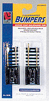 Life-Like Trains - 2-pack Illuminated Bumpers - HO Scale (433-8628) - the-pennsy-station-llc