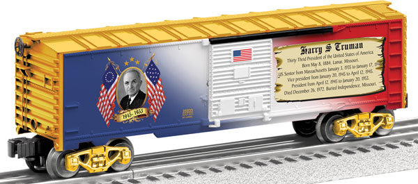 Lionel - USA President Harry Truman Boxcar - O Scale (6-25933) - the-pennsy-station-llc