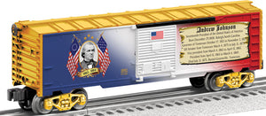 Lionel - USA President Andrew Johnson Boxcar - O Scale (6-25931) - the-pennsy-station-llc