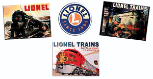 Lionel - K-Line - Lionel Tin Sign Replicas - O Scale (6-22477) - the-pennsy-station-llc