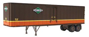 Walthers - Flexi-Van Trailer Kit - Illinois Central - HO Scale (933-1683) - the-pennsy-station-llc