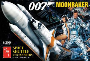 AMT - Moonraker Shuttle w/ Boosters - James Bond - Plastic Model Kit (1208)