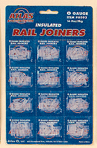 Atlas O - Insulated Rail Joiners - O Scale (6093) - the-pennsy-station-llc