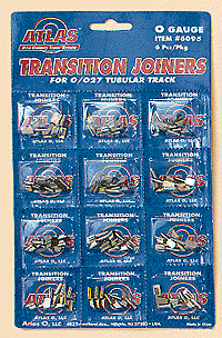 Atlas O - Tubular Transition Joiners - O Scale (6095) - the-pennsy-station-llc