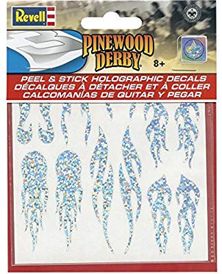 Revell - Pinewood Derby - Peel & Stick Holographic Decals (RMXY9447) - the-pennsy-station-llc