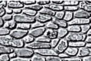 JTT - Plastic Pattern Sheet 2-pack - Field Stone 7-1/2 x 12" - HO Scale (97442) - the-pennsy-station-llc