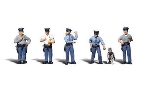 Woodland Scenics - Policemen - O Scale (A2736) - the-pennsy-station-llc