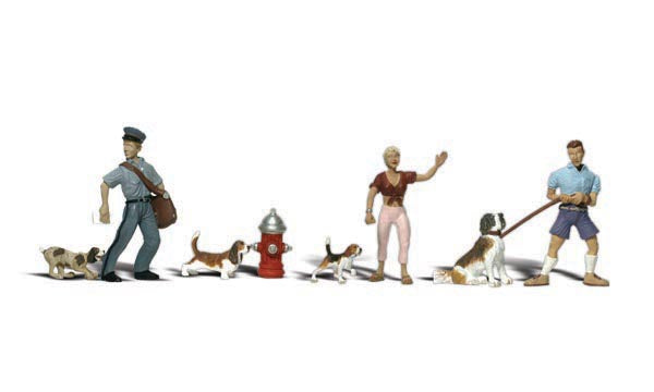 Woodland Scenics - People & Pets - O Scale (A2768) - the-pennsy-station-llc