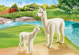 Playmobil - Family Fun - Alpaca with Baby (70350)