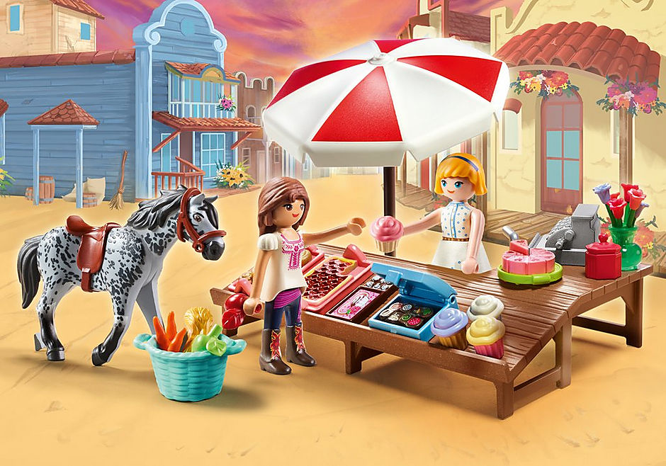 Playmobil - Spirit Untamed - Miradero Candy Stand (70696)