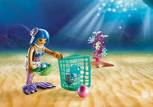 Playmobil - Magic - Pearl Collectors with Manta Ray (70099)