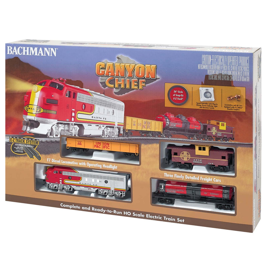 Bachmann - Canyon Chief SF Freight Set - HO Scale (00740)